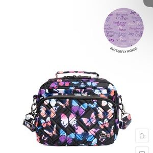 Lug Ranger Mini Crossbody Bag NWT Watercolor Butterflies
